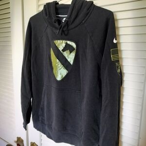 Nike 1st Calvary Division Rally Hoodie Black Size Medium